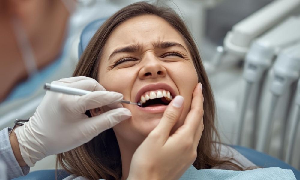 tooth filling painful